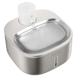PawsPik Stainless Steel Smart Pet Water Fountain 3.2L – 5000mAh Motion Sensor & 5-Layer Filtration System