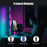 Magic Lantern RGB Foldable Desk Ambient Lamp – 16 Million Colors, Music Sync & App Control