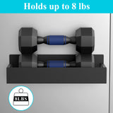 HuggieGems Magnetic Spice Rack Organizer (4-Pack) – Heavy-Duty Metal Fridge & Oven Storage, Adjustable Design (Black)