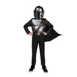 Kids The Mandalorian Costume – Official Star Wars Beskar Armor Outfit with Cape & Mask