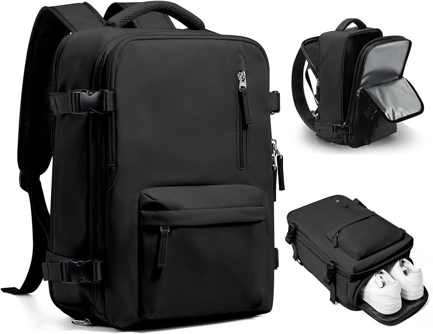Travel Backpack Women,Carry On Backpack Flight Approved 18x14x8 inches Bag Spirit Airlines Personal ltem,College Sports Hiking Rucksack Waterproof Outdoor Casual Daypack Laptop Blackpack,Peacock Blue