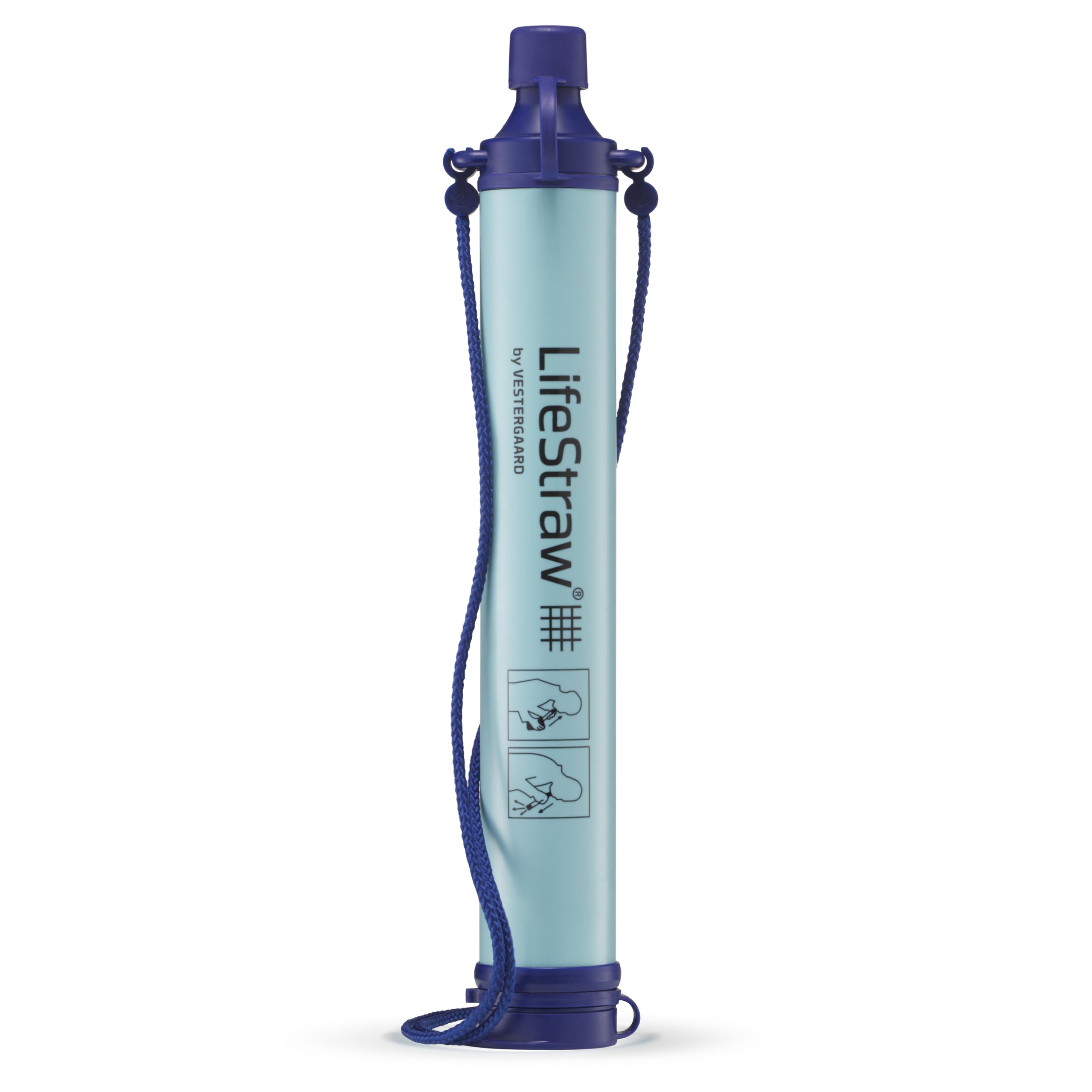Personal Water Filter Straw for Camping & Survival – Portable Emergency Water Purifier for Hiking, Travel & Outdoor Adventures