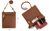 Large Crossbody Handbag Set for Women – 3PCS Hobo Shoulder Bag, Crossbody Purse & RFID Wallet (Brown)