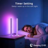Smart RGB IC Light Bars with Alexa – 16M Colors TV Backlight & Gaming Setup Lights