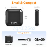 USB-C Rechargeable Smart Tracker Tag for Apple Find My and Google Find My Device, 90dB Alert Bluetooth Item Locator