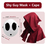 Dream Mask – Shy Guy Anime Costume Mask with Adjustable Strap & Soft Padding 🎭✨