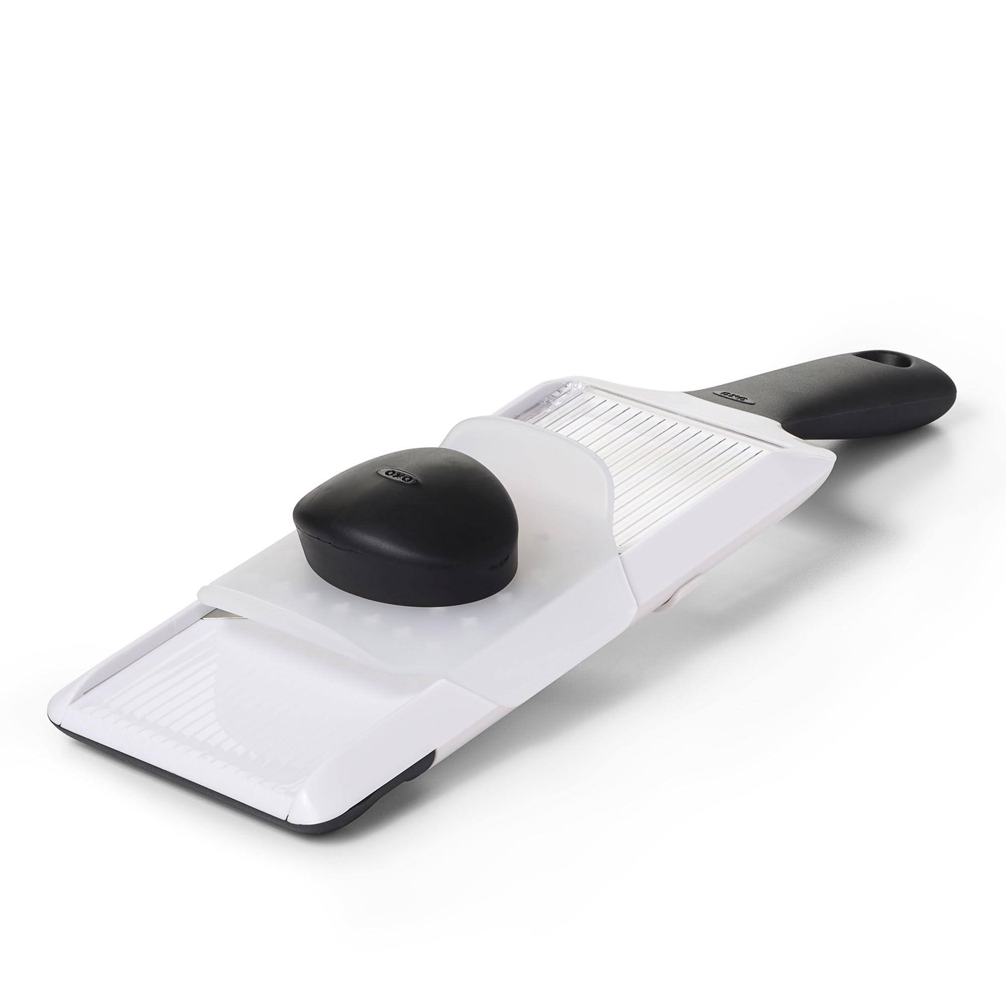 Adjustable Handheld Mandoline Slicer with Non-Slip Handle for Vegetables & Fruit