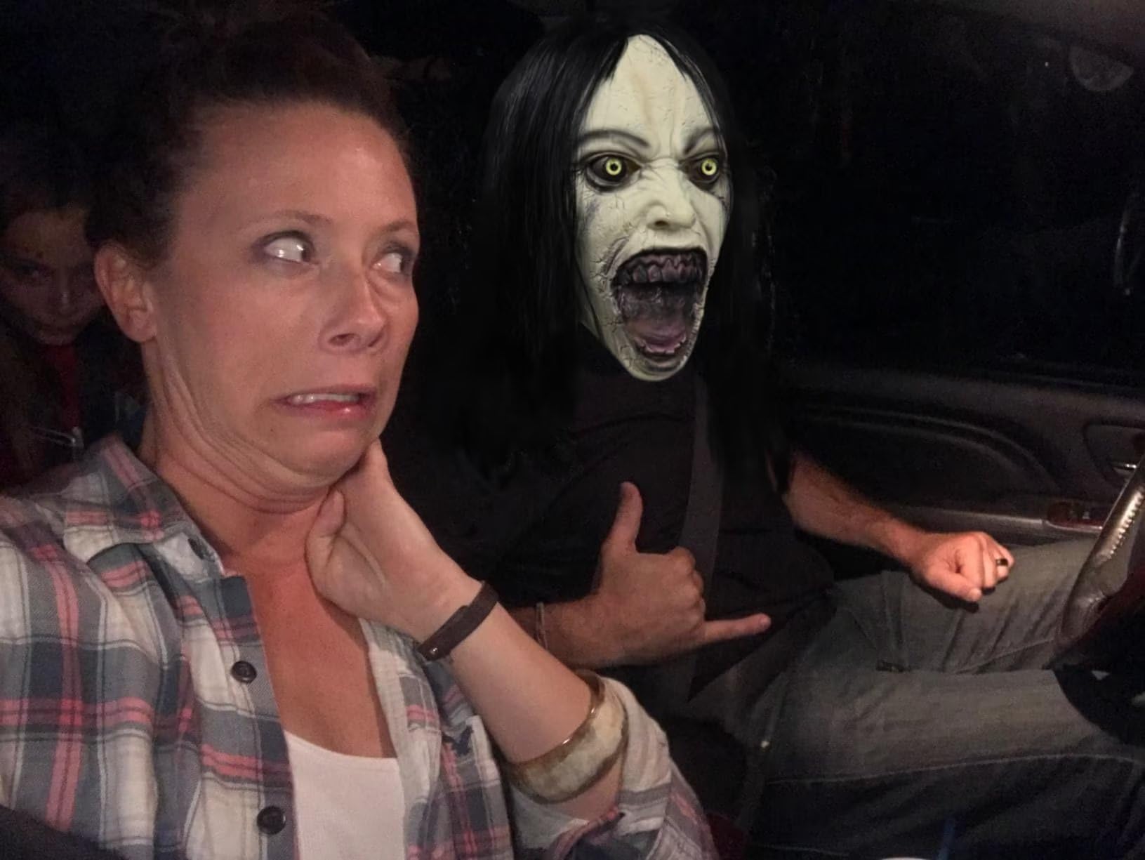 Full Head Demon Latex Mask – Realistic Horror Monster Mask for Halloween & Cosplay 😈🔥👹