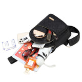 AOSTIHOT Small Sling Backpack for Women – Water-Resistant Crossbody Chest Daypack for Travel, Hiking & Sports (Black)