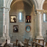 Halloween Gothic Mansion Portrait Posters – 12 Pack Vintage Horror Wall Art for Haunted House & Indoor Halloween Décor (Style 4, 2D)