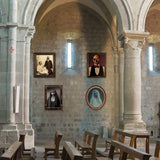 Halloween Gothic Mansion Portrait Posters – 12 Pack Vintage Horror Wall Art for Haunted House & Indoor Halloween Décor (Style 4, 2D)