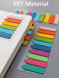 3200 Writable Morandi Page Tabs for Books, Notes and Planners