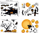 Halloween Window Clings – Double-Sided Reusable Stickers for Glass Doors, Windows & Smooth Surfaces