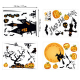 Halloween Window Clings – Double-Sided Reusable Stickers for Glass Doors, Windows & Smooth Surfaces