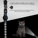 Apple Find My Cat GPS Tracker, Waterproof Smart Pet Locator, No Subscription, Lightweight iOS Compatible Collar Tracker