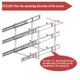 3-Tier Wooden Pull-Out Cabinet Drawer – Vertical Slide-Out Storage System for Kitchen, Pantry & Bathroom
