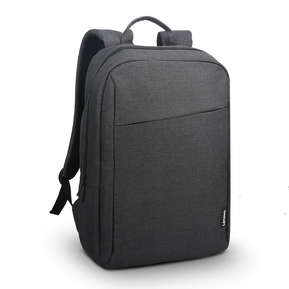 Lenovo 16″ ECO Laptop Backpack B210 – Lightweight Water-Repellent Backpack Made from Recycled Materials (Black)
