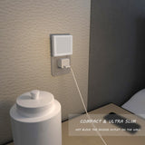MAZ-TEK Plug-In Dimmable LED Night Light – Auto Dusk to Dawn Sensor with Soft Warm White Glow (4-Pack)