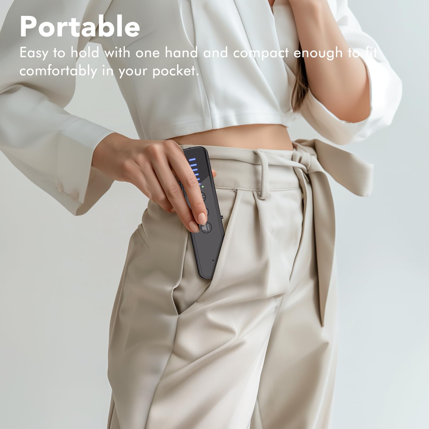 Hidden Camera Detector & GPS Tracker Finder – Portable Anti Spy Device for Travel Privacy Protection