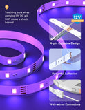 Meross 16.4ft Smart RGB LED Strip – Apple HomeKit, Alexa & Google Compatible WiFi Light