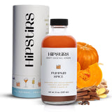 HipStirs Pumpkin Spice Syrup – All-Natural Vegan Drink Mix for Coffee, Cocoa & Cocktails (8 oz)