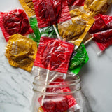 Caramel Apple Pops Variety 3-Pack – 60 Individually Wrapped Lollipops (Green Apple, Golden Delicious & Red Macintosh)
