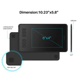 Huion H640P Drawing Tablet with Stylus – Digital Graphics Tablet for PC, Mac & Android