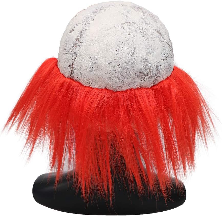 Scary Clown Latex Mask – Multicolor Horror Halloween Mask for Adults (One Size)