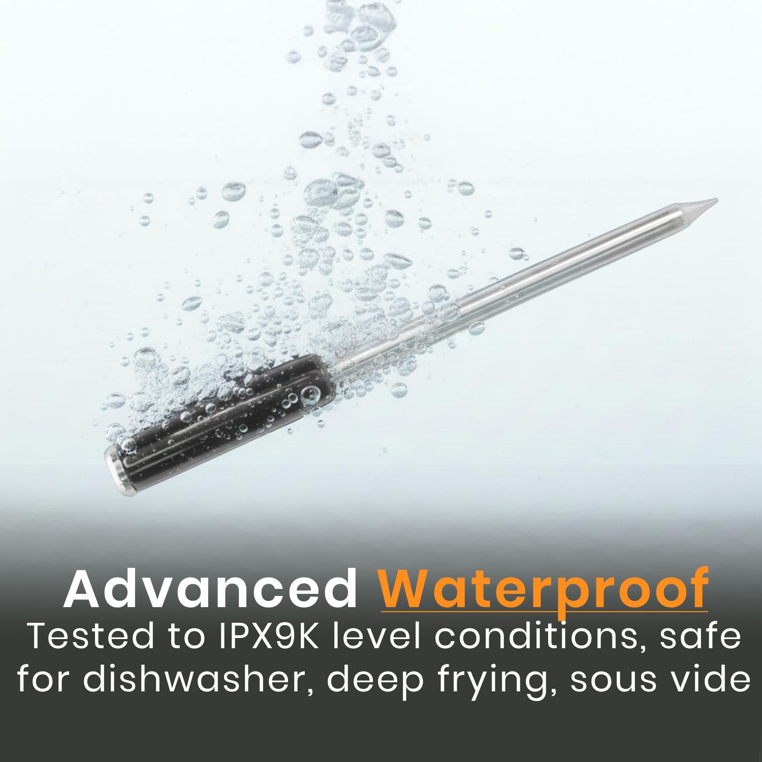 WiFi Smart Meat Thermometer with 6 Sensors & Extreme High-Heat Resistance