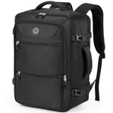 Sowaovut Extra Large Airline-Approved Travel Laptop Backpack – 17.3″ Carry-On Business & College Daypack (Black)