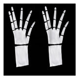 Men’s Glow Skeleton Gloves – Halloween Bone Hand Gloves for Costume & Party 🖤💀