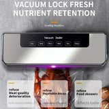 65 KPA Commercial Food Vacuum Sealer Machine Seal A Meal Food Saver System with 30 Free Bags, Dry/Moist Modes, 6-In-1 Sealing Machine for Food Storage & Sous Vide, Automatic Food Sealing Machine - PulinGO