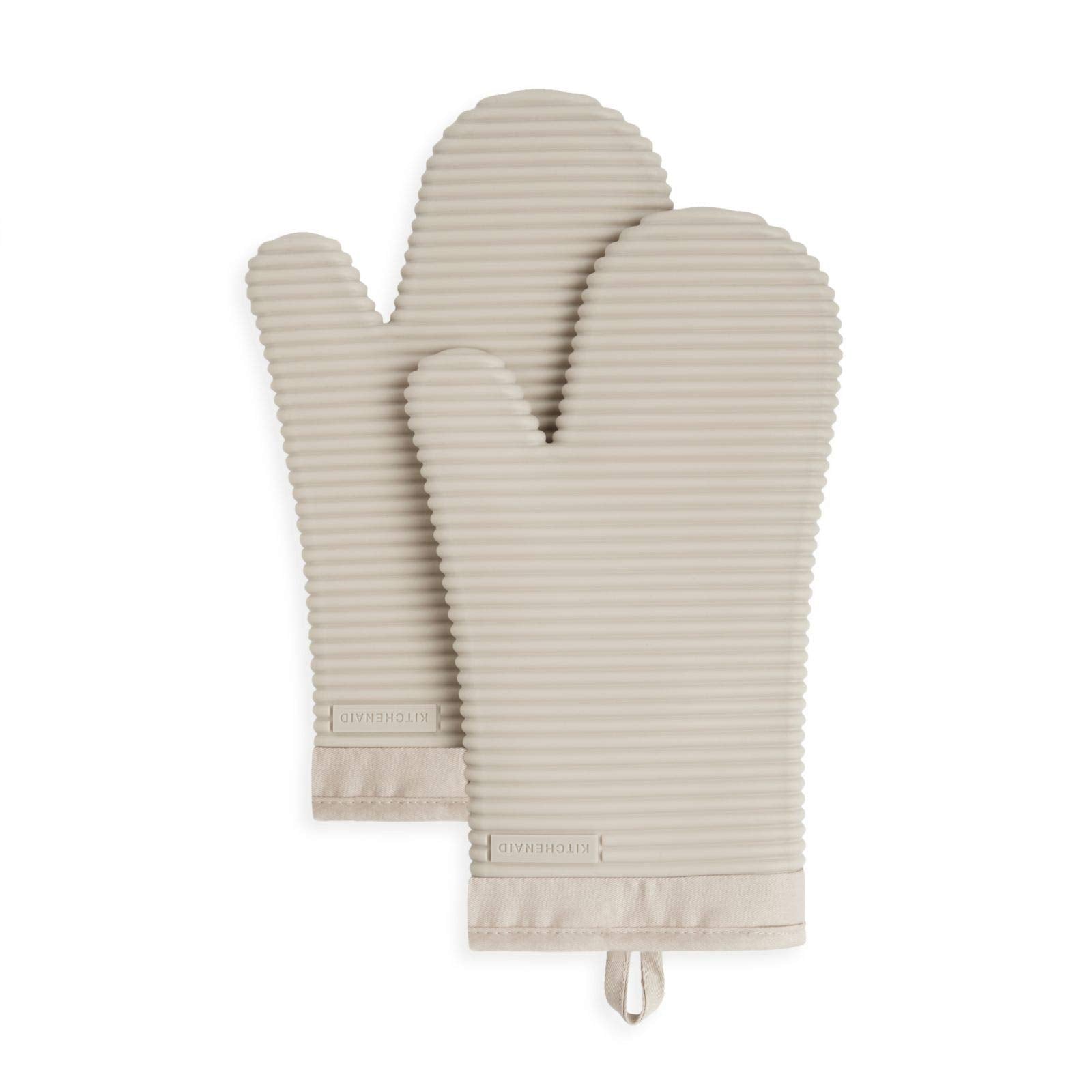 Heat-Resistant Silicone Oven Mitt Set – Waterproof, Non-Slip, 2-Pack