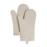 Heat-Resistant Silicone Oven Mitt Set – Waterproof, Non-Slip, 2-Pack