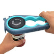 6-in-1 Jar & Bottle Opener – Non-Slip Multi-Size Lid Opener for Seniors & Arthritis
