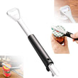 2-in-1 Adjustable Jar & Bottle Opener – Stainless Steel Lid Gripper for Weak Hands