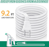 Portable Handheld Garment Steamer 700W with Stainless Steel Panel and Large Capacity Travel Wrinkle Remover