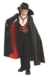 Kids Transylvanian Vampire Costume – Classic Dracula Outfit with Cape, Vest & Medallion