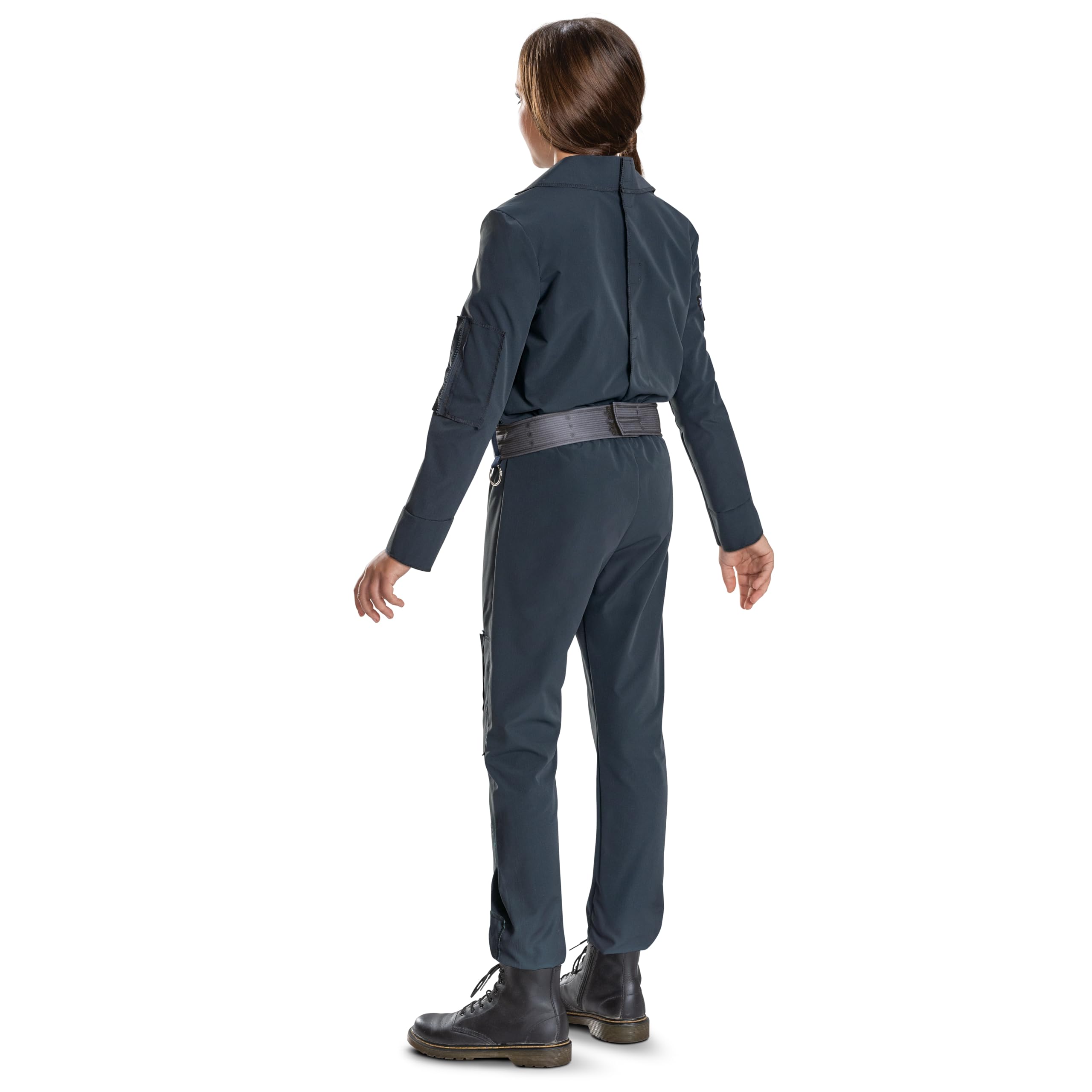 Kids Ghostbusters Engineer Costume – Official Movie Outfit with Jumpsuit, Belt & Badge Clip (Model 164269M)