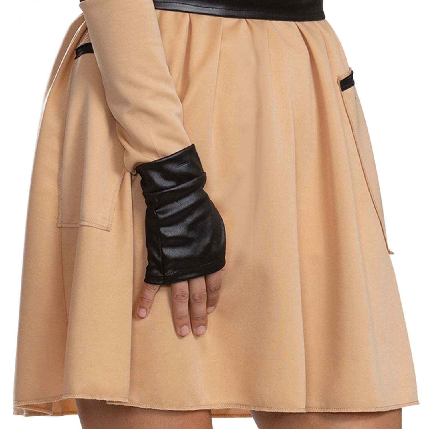 Women’s Ghostbusters Deluxe Costume – Official 80’s Movie Dress with Belt, Proton Pack & Gloves (Model 120159E)