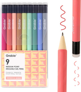 9 Colors Pens: Whimsical Whirls