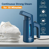 GY168 Dual-Row Steam Handheld Garment Steamer 180ML Tank Portable Clothes Steamer with Fast Heat Technology