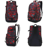 RICKYH Style School & Travel Backpack for Men & Women – Lightweight College Daypack with Laptop Sleeve (New Red)