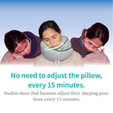 Memory Foam Travel Neck Pillow for Airplane – Ergonomic Portable Neck Support Pillow