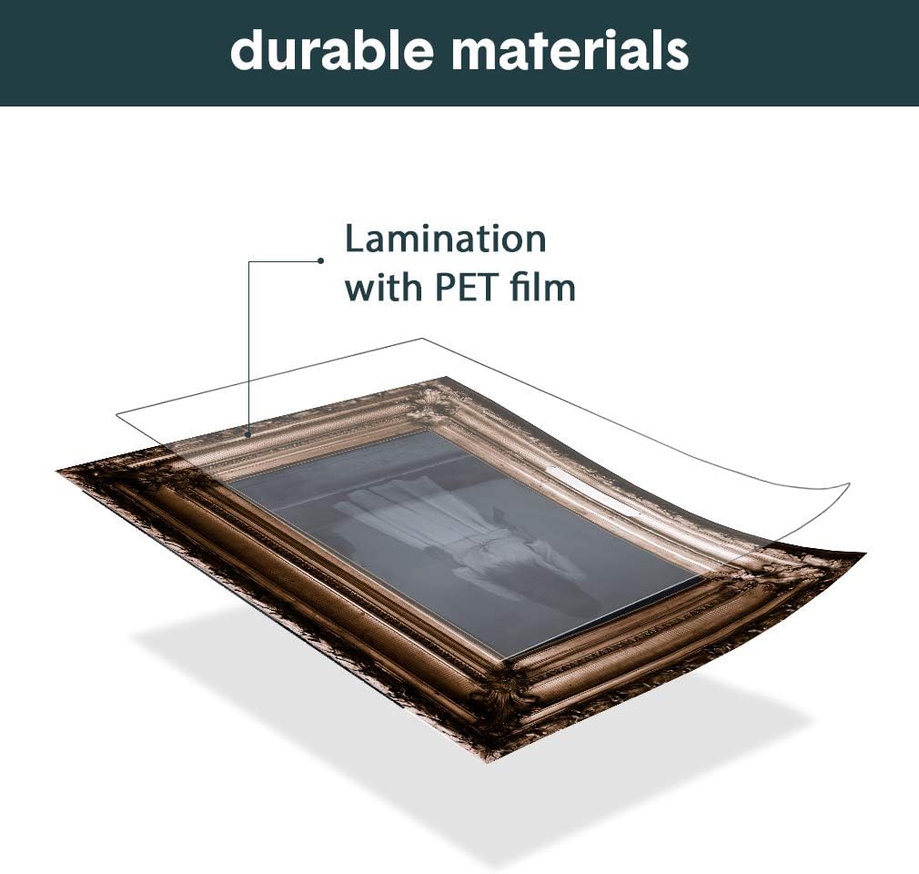 Halloween Gothic Mansion Portrait Posters – 12 Pack Vintage Horror Wall Art for Haunted House & Indoor Halloween Décor (Style 4, 2D)