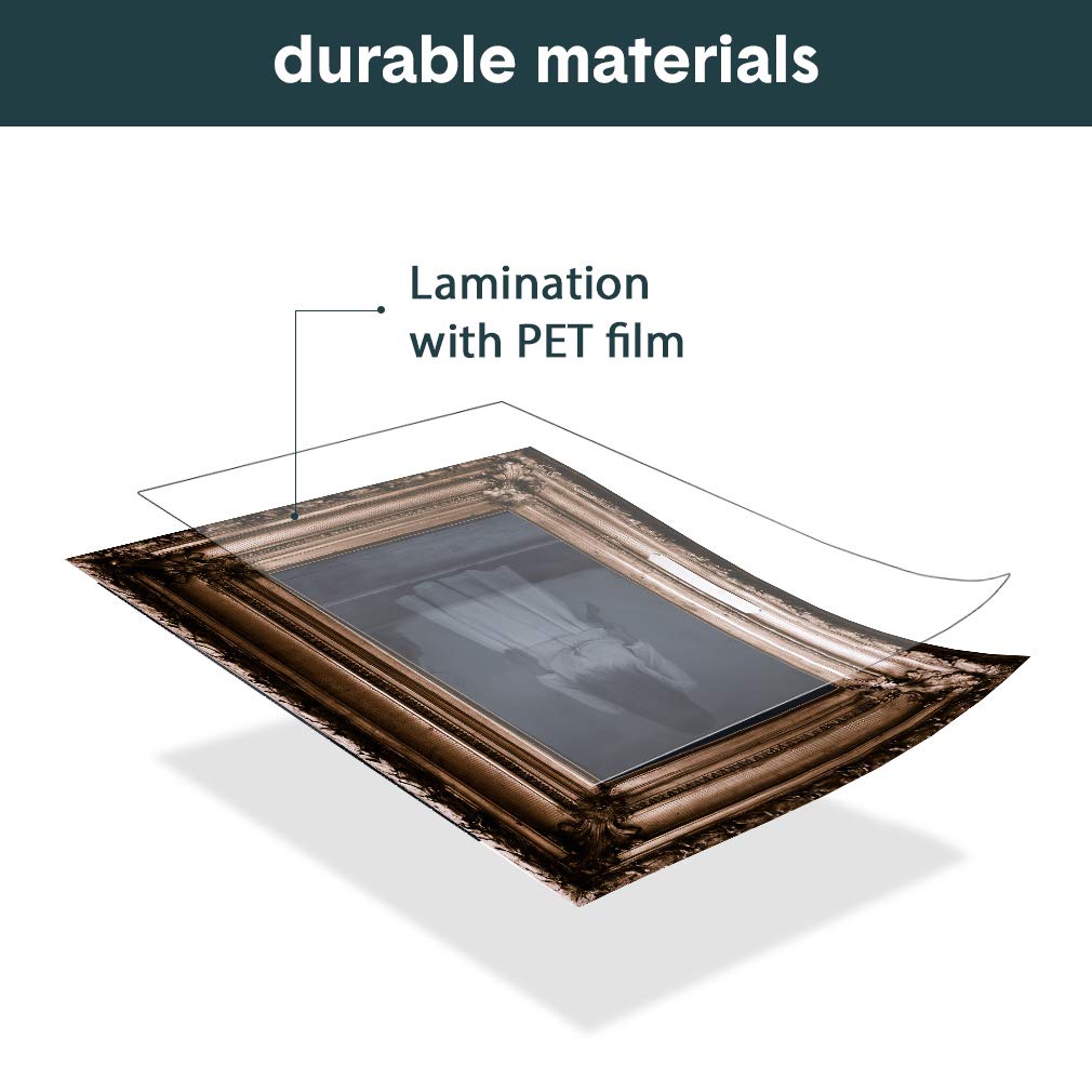 Halloween Gothic Mansion Portrait Posters – 12 Pack Vintage Horror Wall Art for Haunted House & Indoor Halloween Décor (Style 4, 2D)