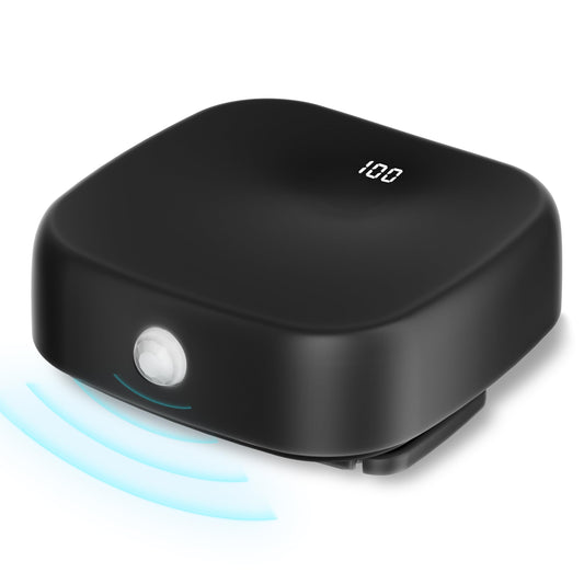 HAPUP 5000mAh Smart Backup Battery Companion for Cat Water Fountain – Motion Sensor & Digital Display (Black)