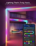 100ft RGBIC Smart LED Strip Lights (2x50ft) with Alexa, App Control & 11 Music Modes – Indoor Use