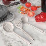15-Piece Food-Grade Silicone Kitchen Utensil Set with Holder – Heat Resistant, Non-Stick Safe (Khaki)