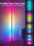 Tyute Smart RGB Corner Floor Lamp – 16M Colors, Music Sync & App Controlled Ambient Light